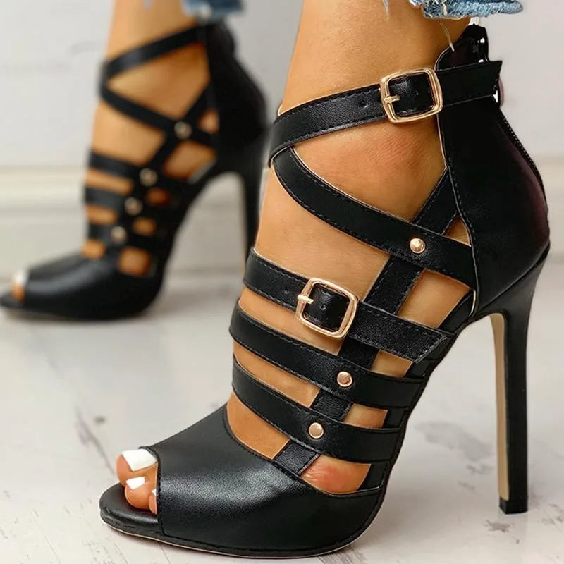 Sienna Strap Heel