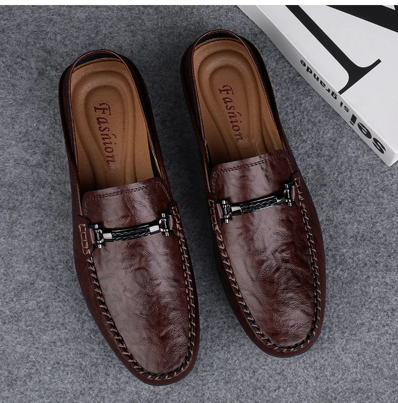 Eli Breathable Leather Loafers