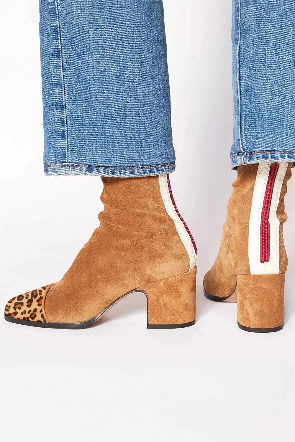 Vittoria Velvet Ankle Boots