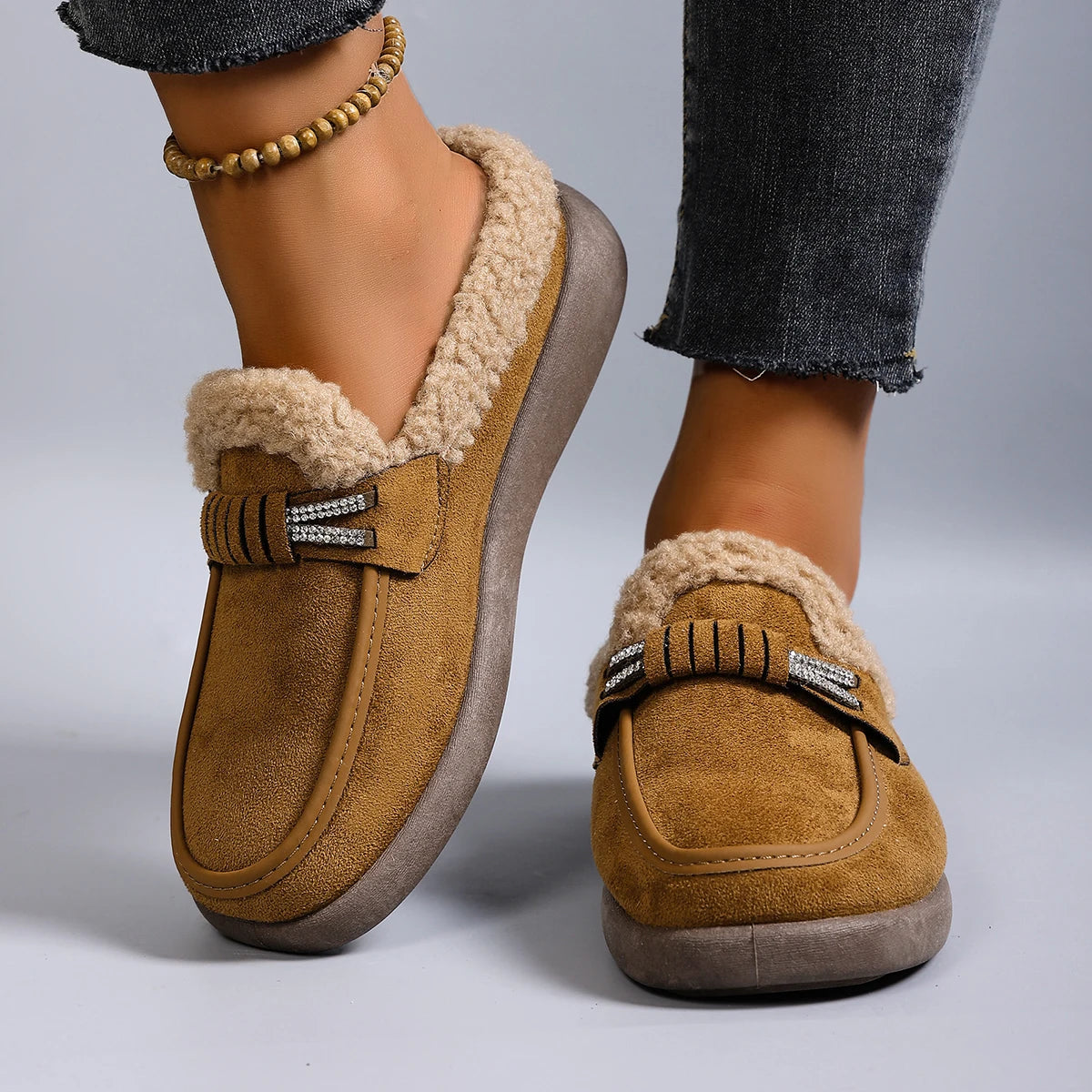 Aurora Shearling Ankle Boots