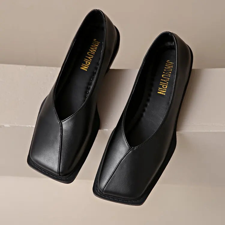 Camille Square Pump