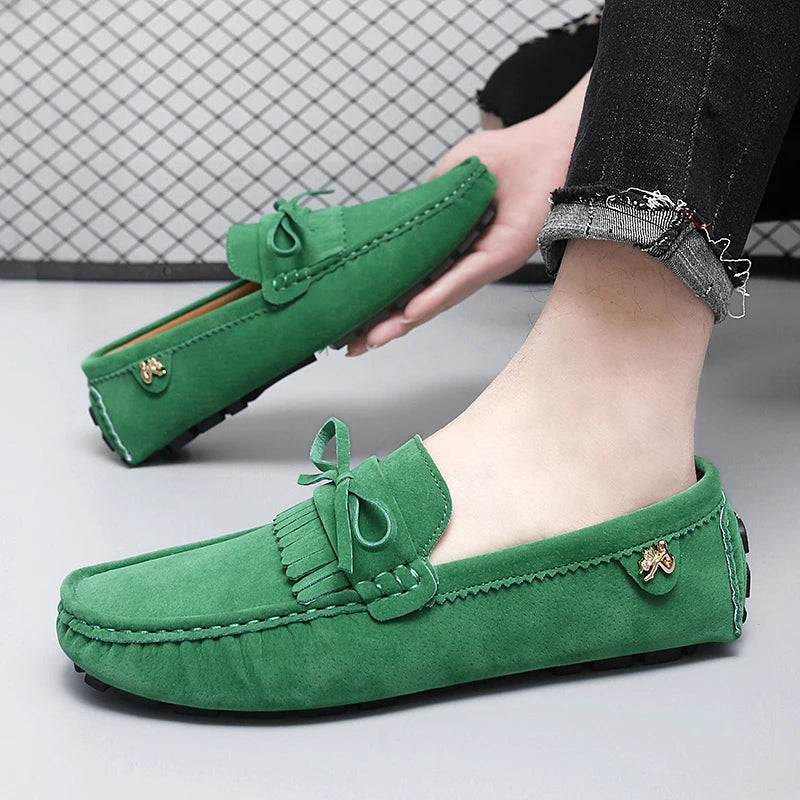 Nathan Suede Flat Shoes