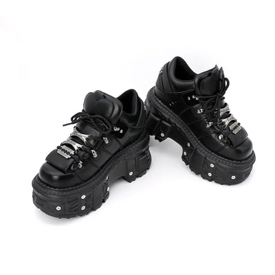 The Rebel Vortex Edge Punk Boots – Women’s Gothic Platform Style