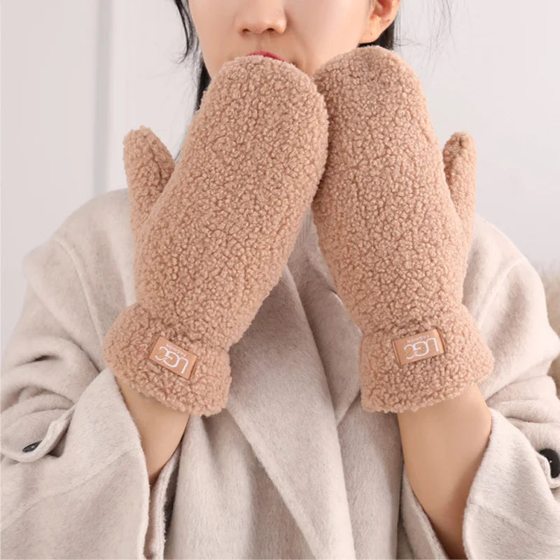 Sofia Teddy Mittens