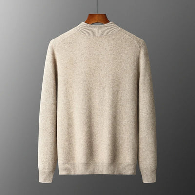 Lorenzo Cashmere Blend Zip Cardigan