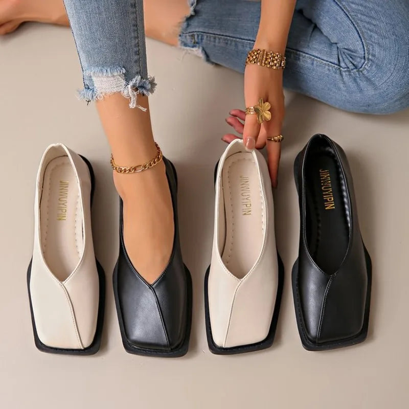 Camille Square Pump