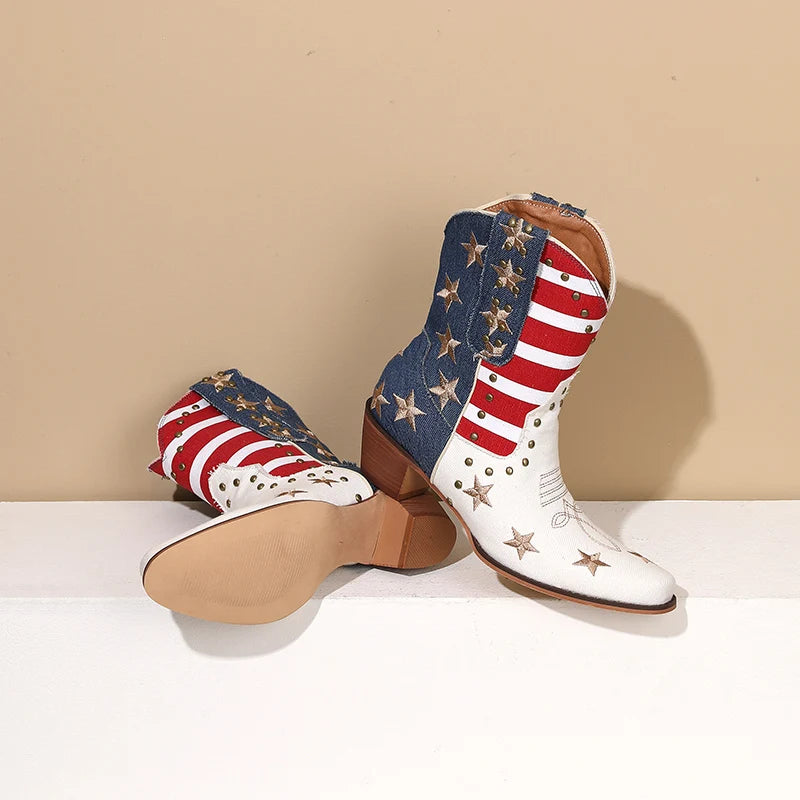 Savannah Freedom Cowboy Boots
