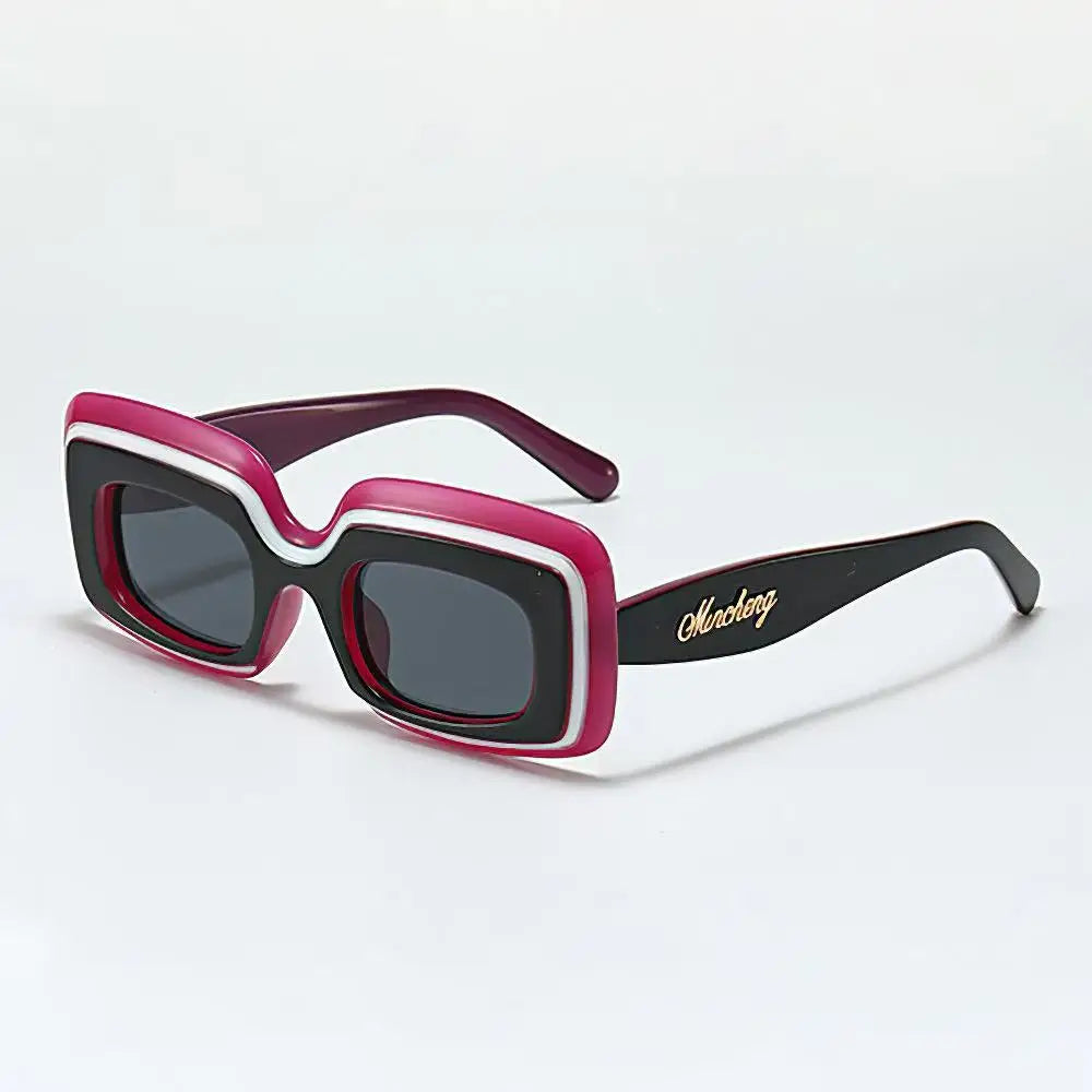 Solara Retro Square Sunglasses