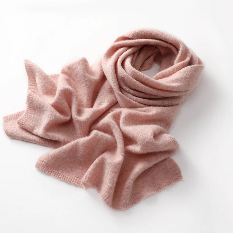 Marcella Cashmere Scarf – Soft Knit Winter Wrap