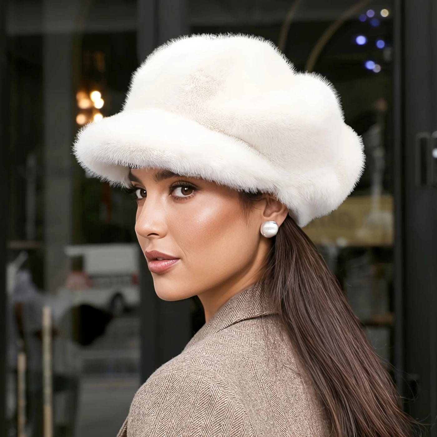 Livia Plush Hat