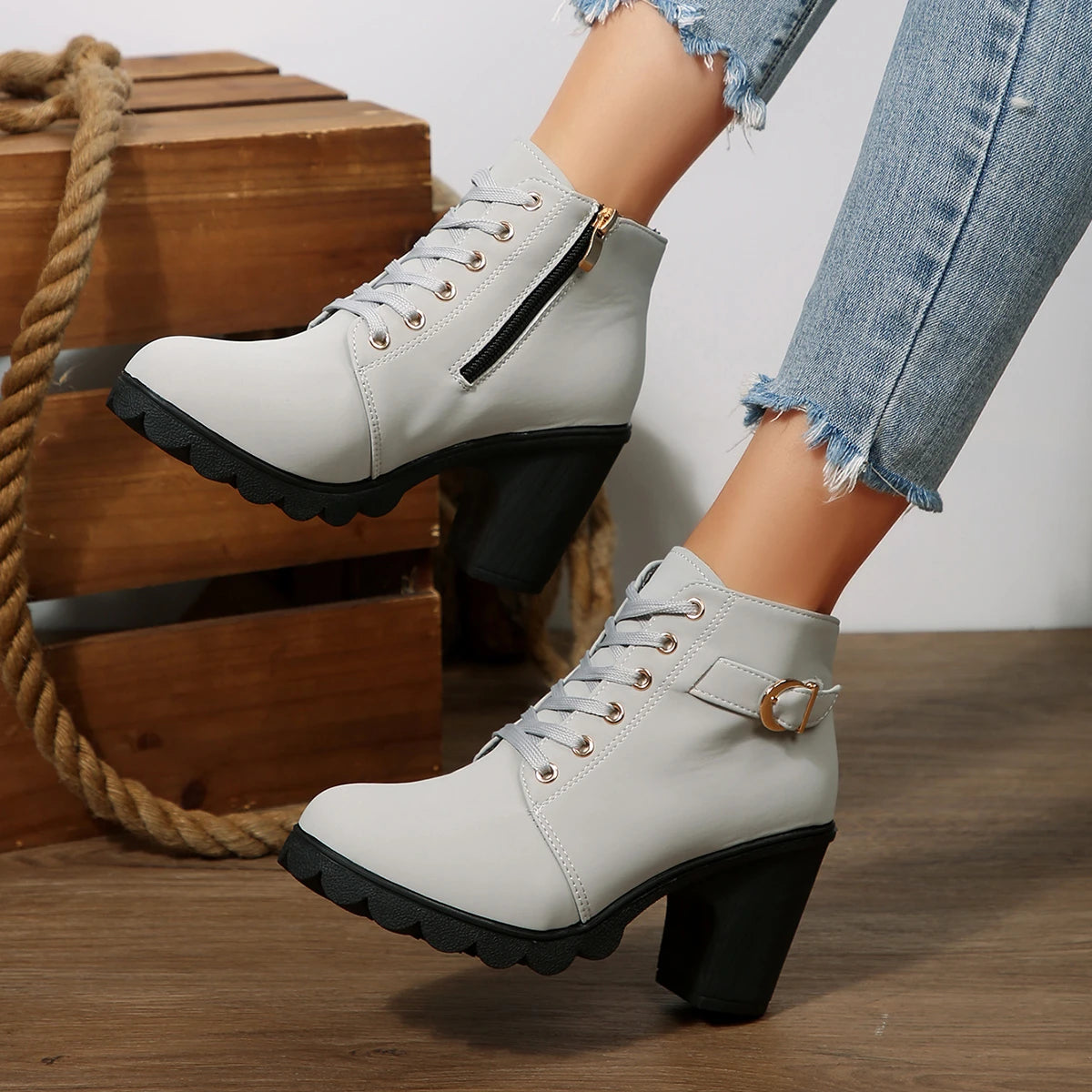 Nora Slip-On Ankle Boots