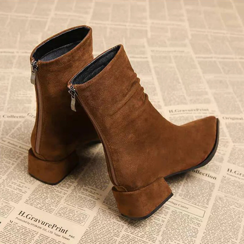 Shaina Platform Ankle Boots