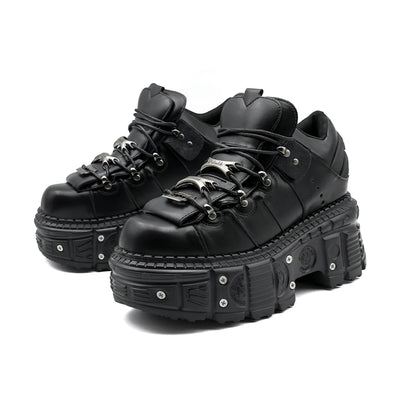 The Rebel Vortex Edge Punk Boots – Women’s Gothic Platform Style