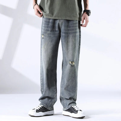 Jackson Cotton Denim Jeans – Men’s Straight-Leg Baggy Fit