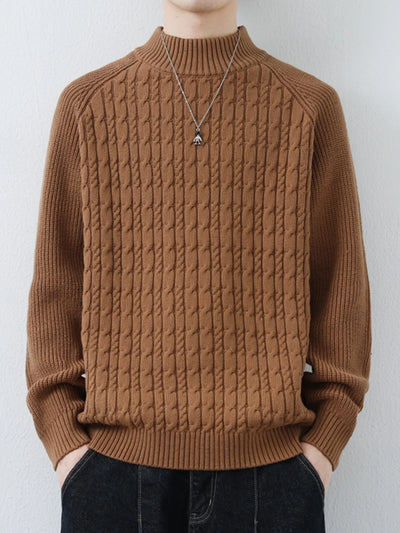 Matteo Premium Wool Textured Pullover