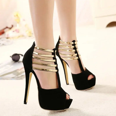 Chloé Stiletto Platform Heels