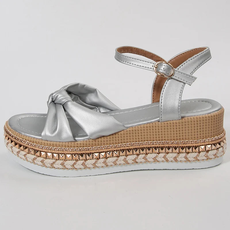 Serena Boho Wedge Sandals