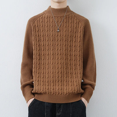 Matteo Premium Wool Textured Pullover