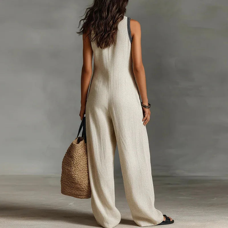 Marbella Linen Jumpsuit