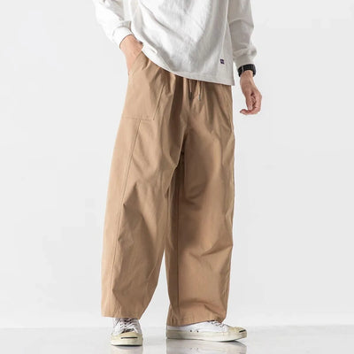 Kai Wide-Leg Pants – Men's Breathable Everyday Fit