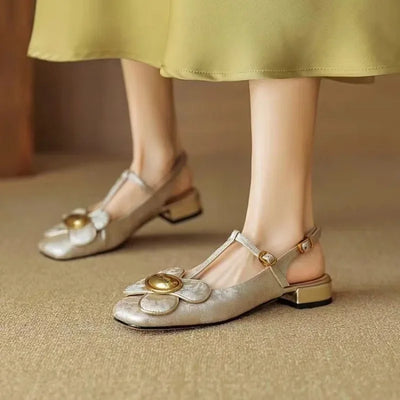 Lina Flower Heels