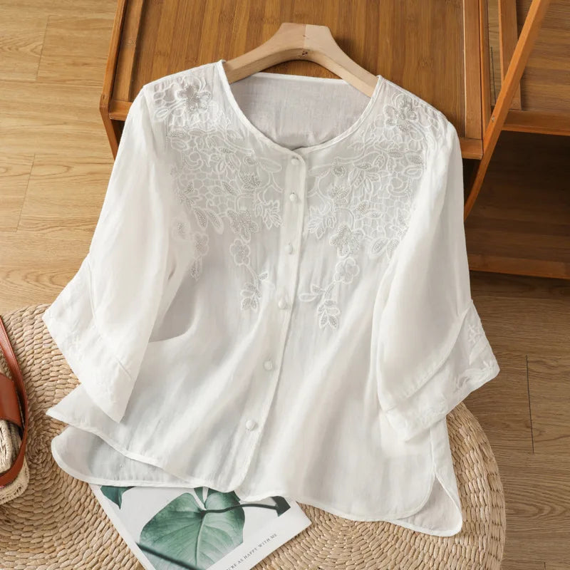 Lucia Embroidered Shirt
