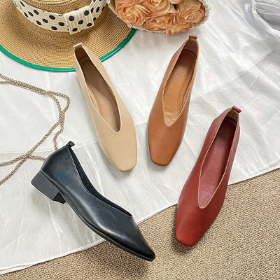 Celeste Square-Toe Flats