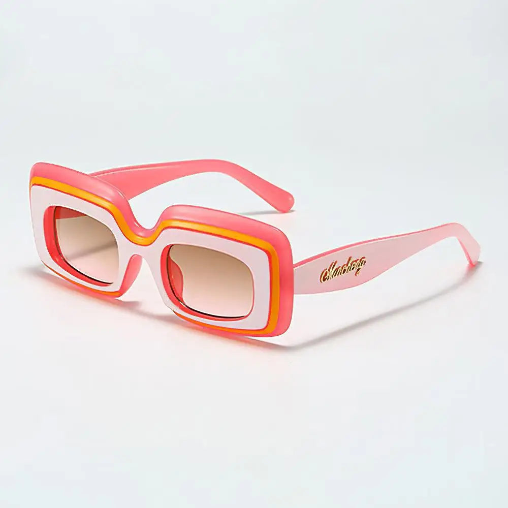 Solara Retro Square Sunglasses