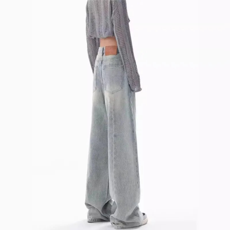 Mira High-Waisted Loose Baggy Jeans