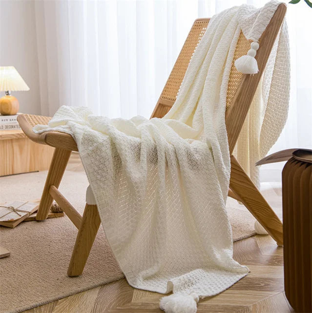 Lucia Knit Throw Blanket