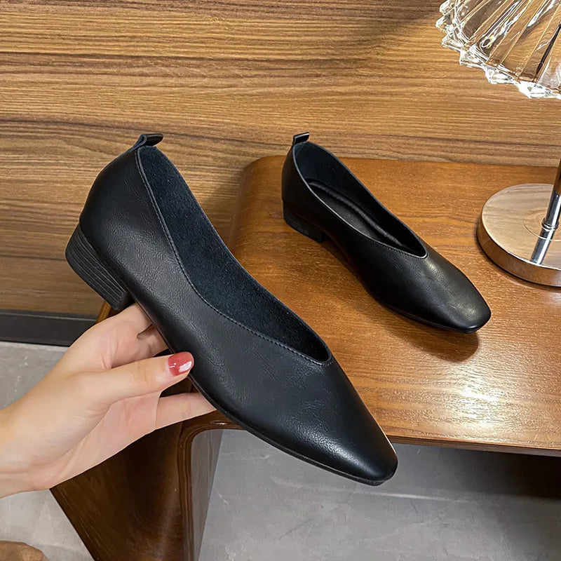 Celeste Square-Toe Flats