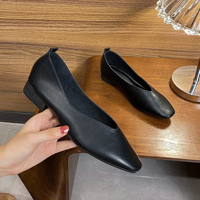 Celeste Square-Toe Flats