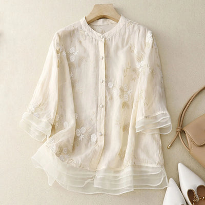 Elise Linen Blouse