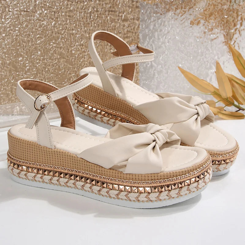 Serena Boho Wedge Sandals