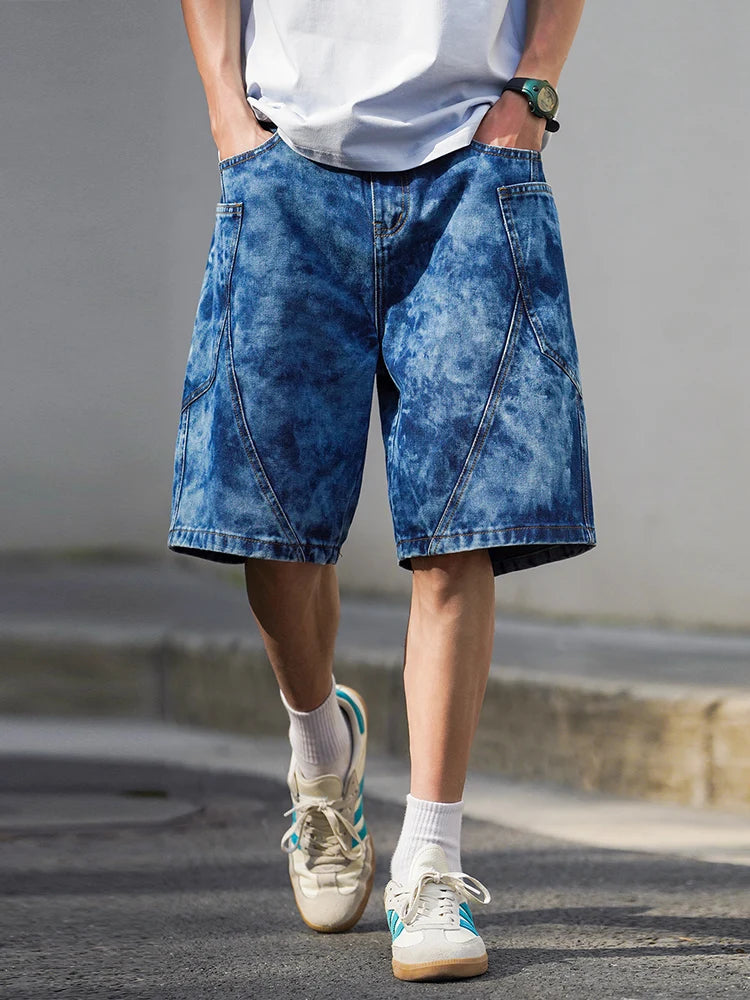Jaxon Dyed Denim Shorts