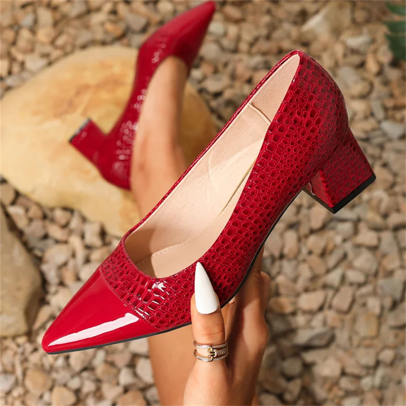 Sofia Patent Leather Pumps
