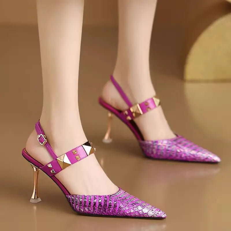 Celeste Backless Heels