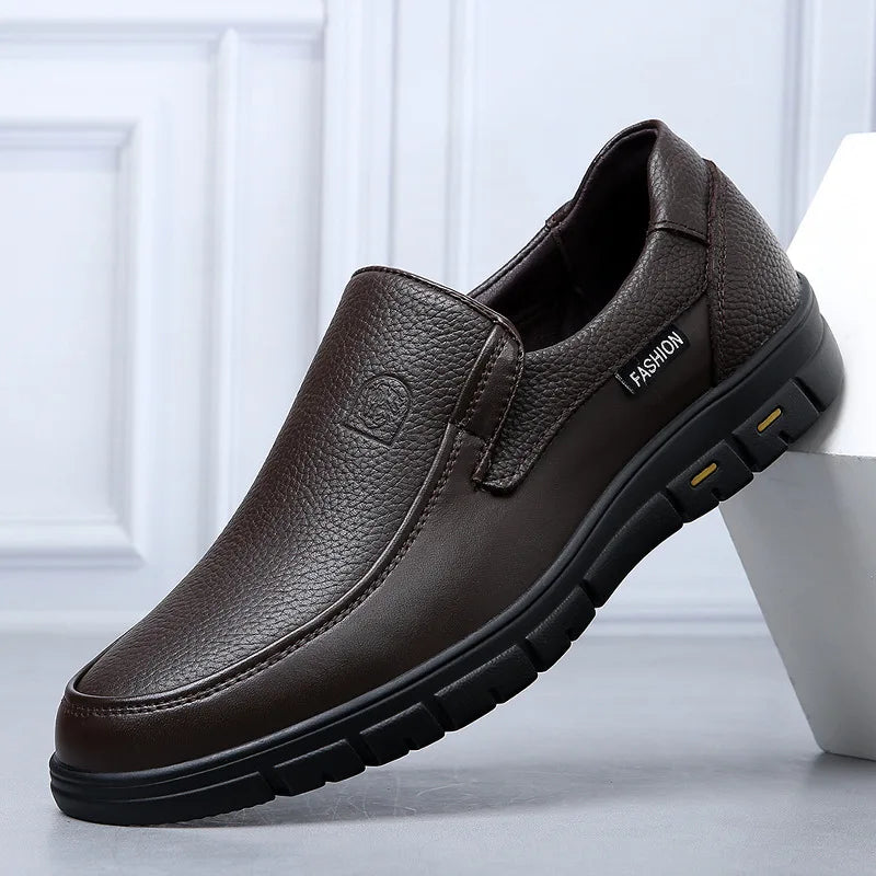 Rohan Slip-On Leather Shoes