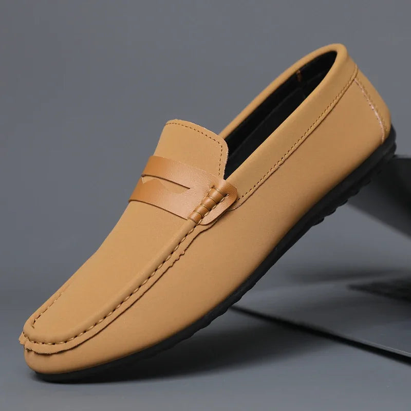 Marco Italian Leather Driving Loafers