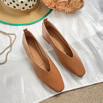 Celeste Square-Toe Flats
