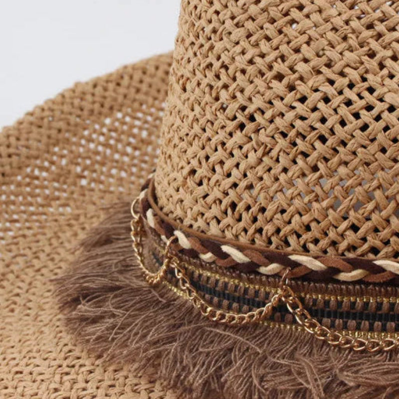 Fedora Straw Hat