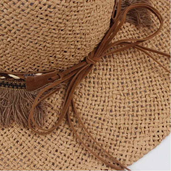 Fedora Straw Hat
