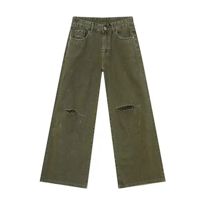 Logan Cotton Baggy Jeans - Men's Mid-Rise Straight-Leg Cotton Denim