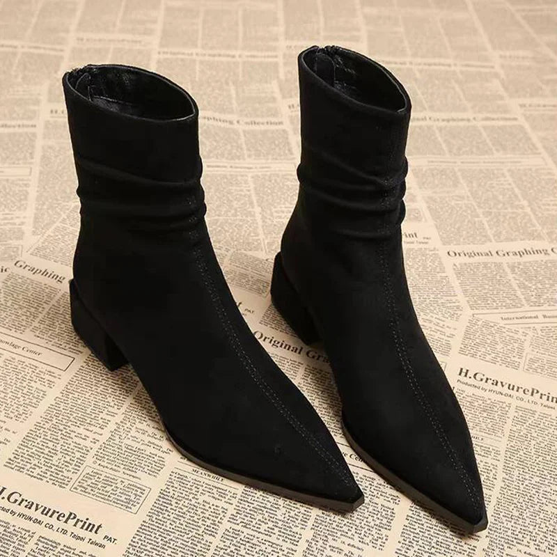 Shaina Platform Ankle Boots