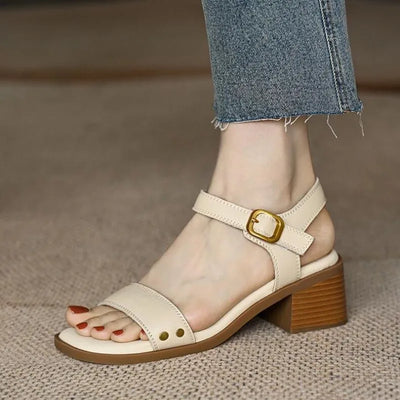 Rosa Vintage Leather Heels