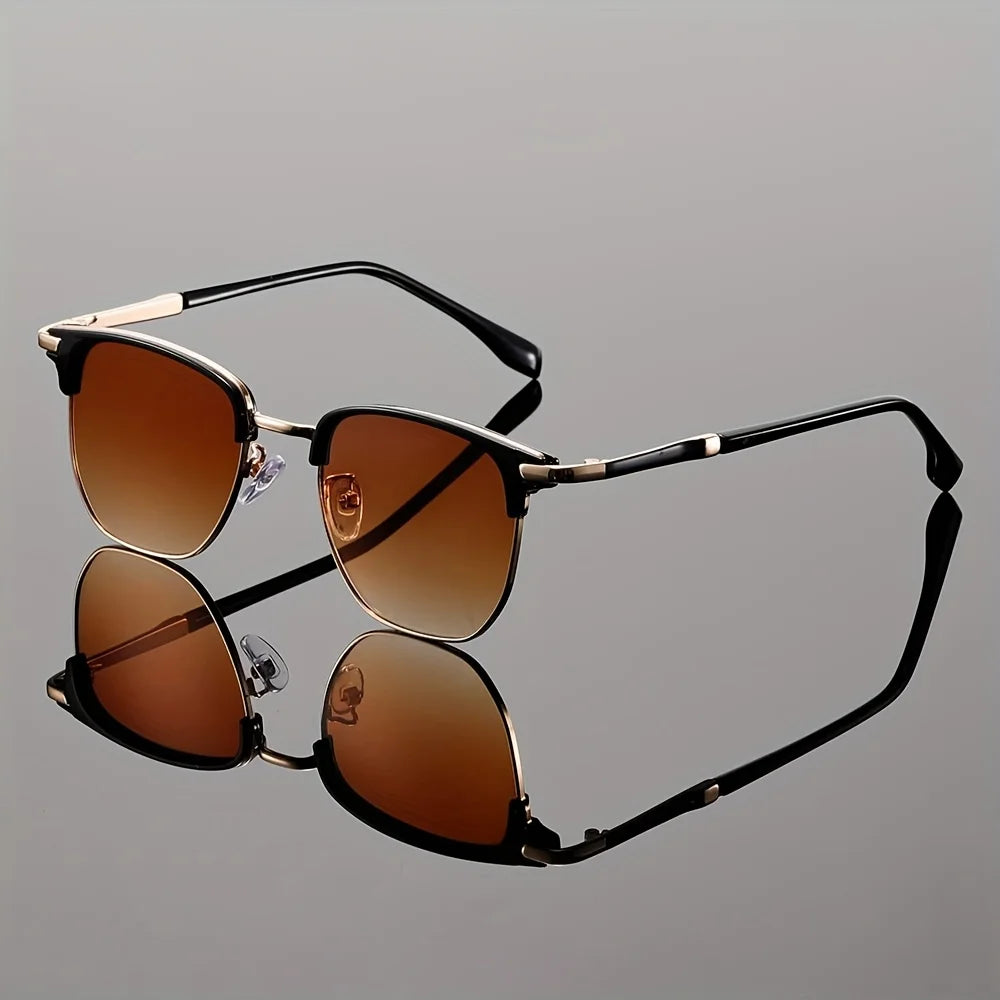 Noir Élite Square Sunglasses