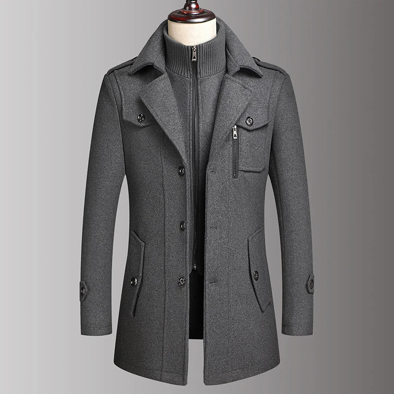 Alessandro Wool Blend Coat