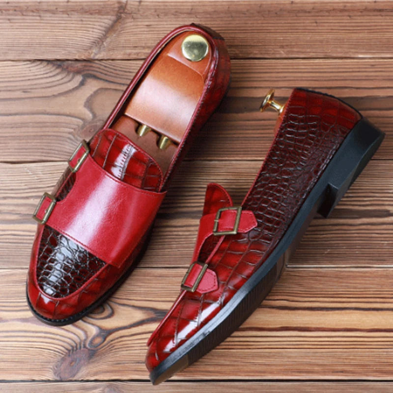 Edgar Patchwork Loafers