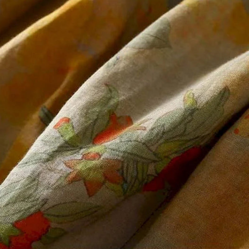 Bianca Floral Linen Bloomers