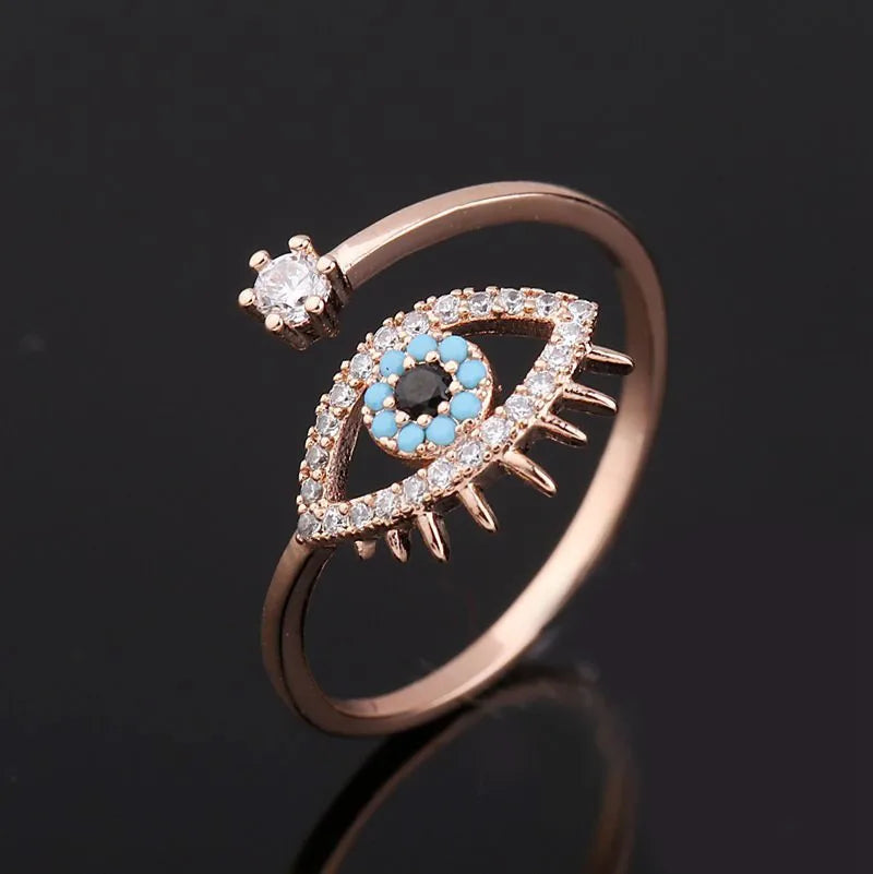 Aurelia Evil Eye Ring